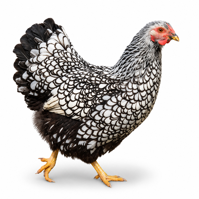 Silver Laced Wyandotte Adult Townline Hatchery
